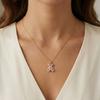 Accessories, Copper Zircon Cute Bear Pendant Necklace, High-End Women'S Accessories Pnb-387