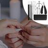 Nail Clippers Tools Manicure Set 11 Pieces Nippers Scissors