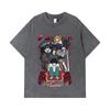 275 GSM Washed T-shirts 100% Cotton Death Note V1 Print Unisex Heavy Cotton T Shirt