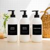 6/7pcs Soap Dispenser Labels Bathroom Jar Storage Label Shower Shampoo Lotion Conditioner Bottle Stickers