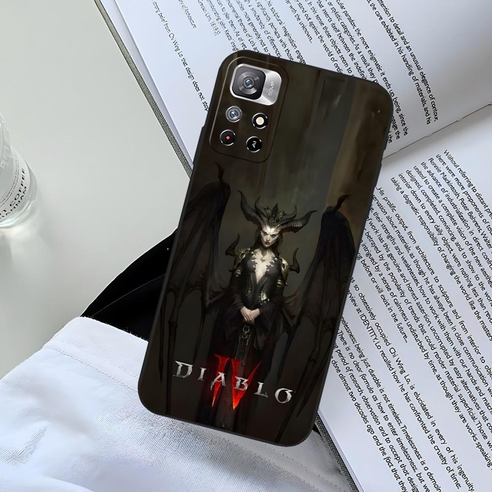Hot Game Diablo Phone Case for Xiaomi Redmi Note 14 13 12 11 9 Ultra 10 Lite Poco F4 F5 X5 Pro Plus Cover