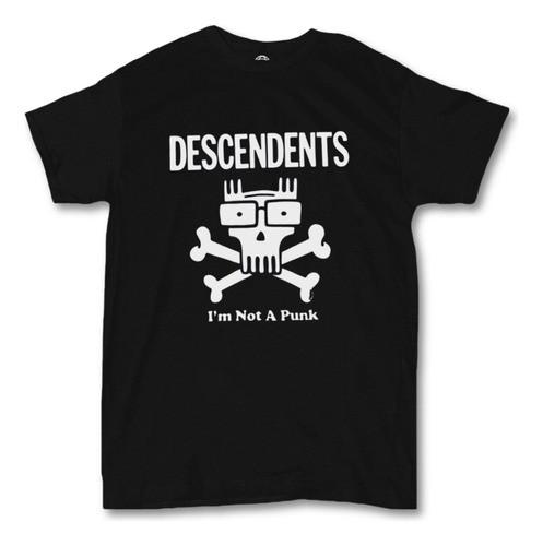 DESCENDENTS T-shirt I039m Not A Punk Music Band Rock Punk Goth Metal Unisex Tee Unisex T-Shirt M