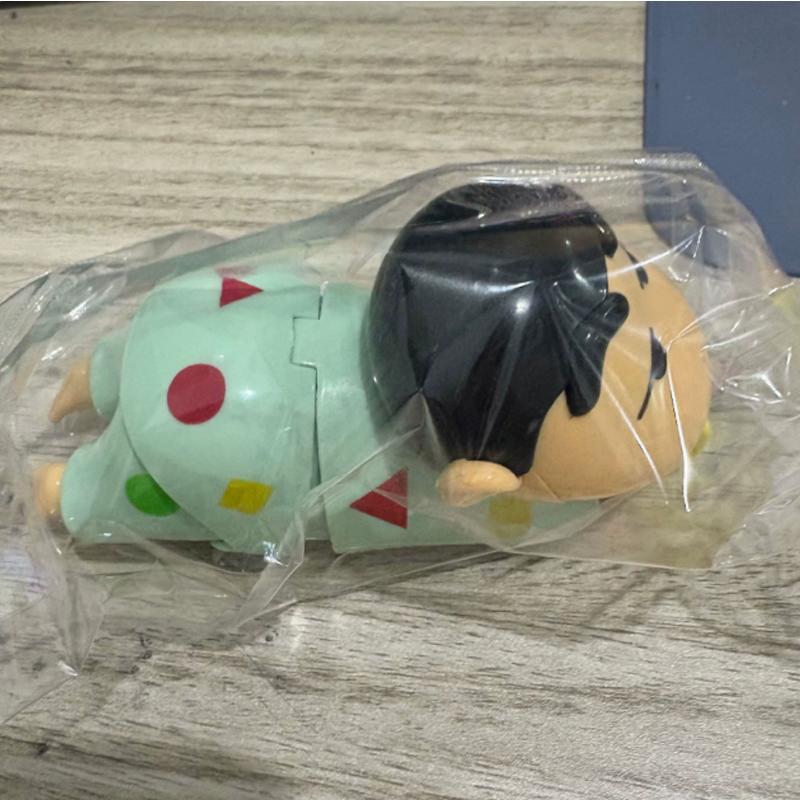 Crayon Shin-Chan Clockwork Model Toy Don'T Want To Get Up Anime Figure Model Toy Propel Alarm Clock Dynamic Crawl Toys Fun Gift