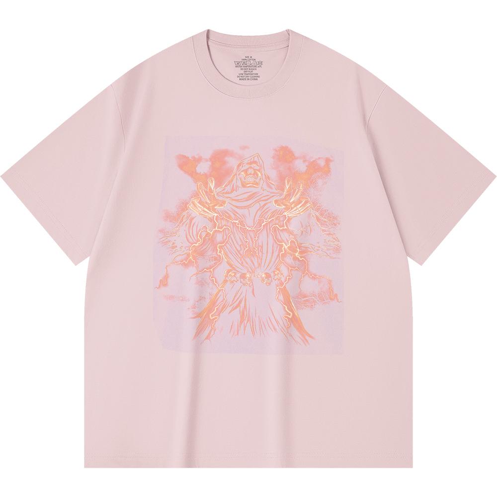 230 Gsm 100% Cotton Heavy Metal T-Shirt  Rock Band Popular Music Print Unisex Heavy Cotton T Shirt