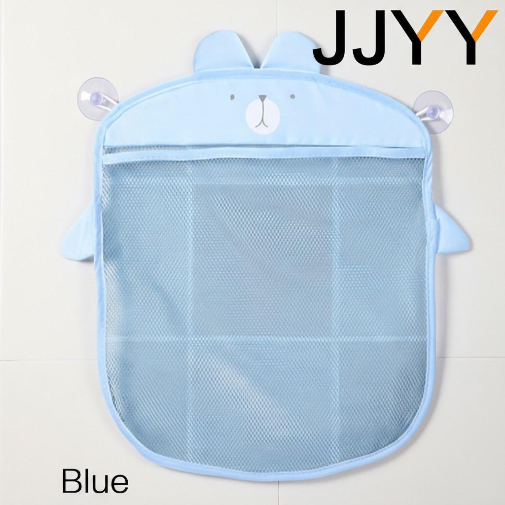 

Mesh Hanging Storage Bag for Bath Toys Sundries Organizer in Bathroom Durable Mesh Bag for Home Storage Solution синий