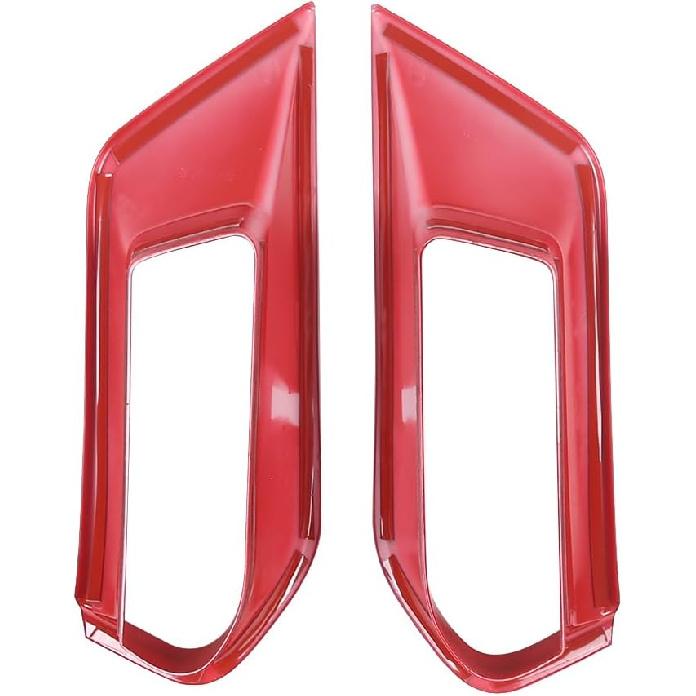 Car Front Side Bumper Air Duct Vent Frame for Chevrolet Corvette C7 Z06 2014-2019 Auto Front Bumper Cover Air Vent Intake Duct Decoration Trim