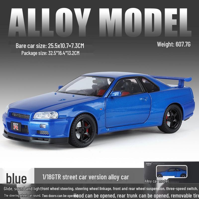 Authentic 1:18 Land Rover Range Rover Alloy Car Model - Fashionable Blind Box Ornaments