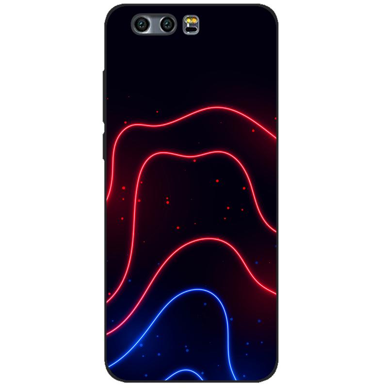 Custodia Per Huawei Honor 9 STF-L09 STF-AL00 STF-AL10 Stampata Honor9 Morbida Custodia Posteriore in Silicone TPU Cover per Telefono Honor 9 Custodia Bumper