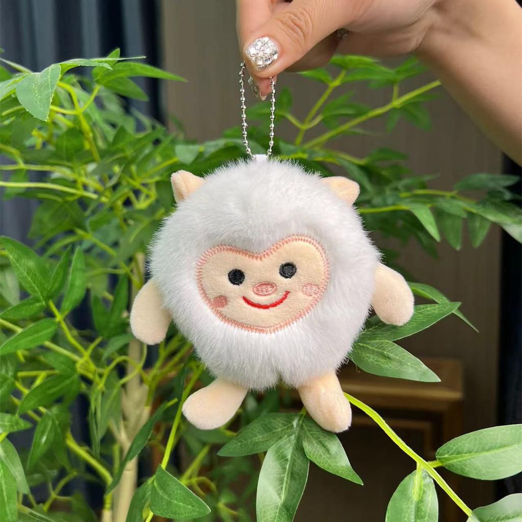 Plush Delightful Sheep Keychain Cute Lamb Doll Soft Toy For Gifts Childrens