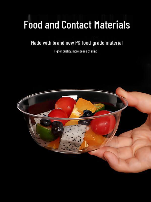 Thickened Disposable Food Bowls