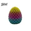 Sensory Egg Model 3D Printed Twisting Toy Stress Relief Spiral Easter Dragon Puzzle Office Desk Fidget Basket Stuffers Party Favors Portable