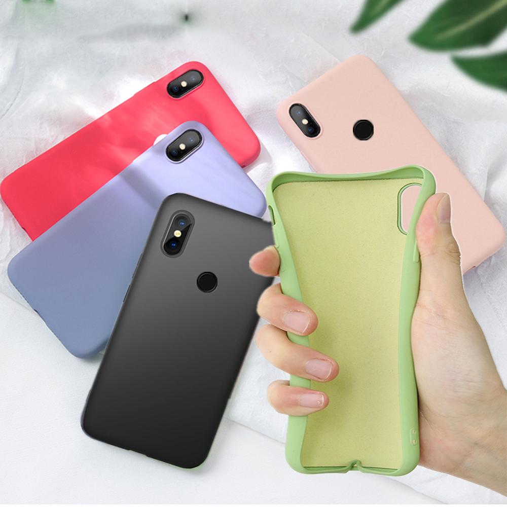 Flüssigsilikon Original Hülle Für Xiaomi Mi 9 SE 10T Pro 8 Lite A2 9T Mi9 POCO X3 NFC Redmi Note 9S 8T 7 9 Pro K20 7A Weiche Abdeckung