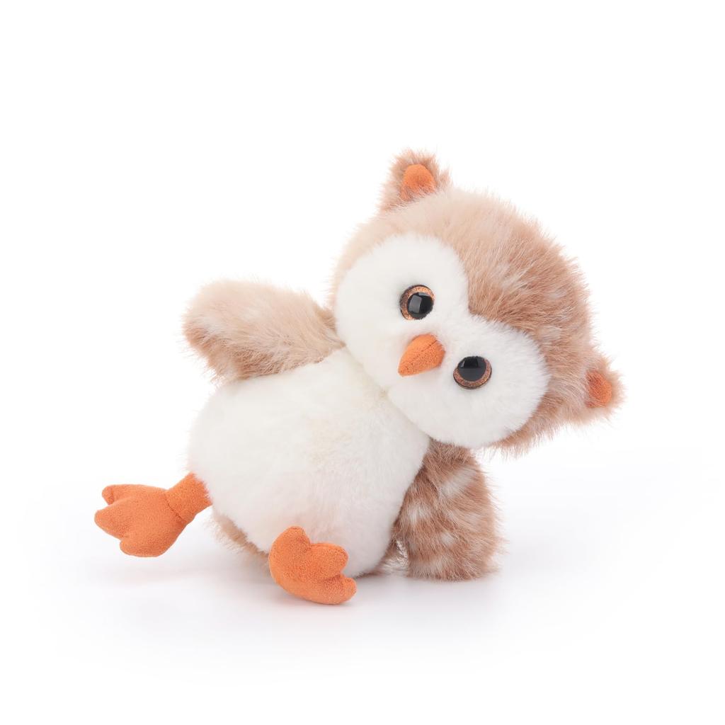 Apricot Lamb Forest Owl Plush Toy for Soft and Fluffy Forest Owl for Girls and 17cm Kids, Cute, Boys,