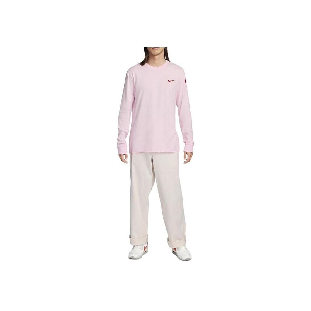 Nike Abbigliamento sportivo T-shirt a maniche lunghe da uomo Rosa FV3994-663