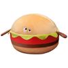 Plush Hamburger Food Plush Toy With Soft Pp Cotton For Kids And Teens
