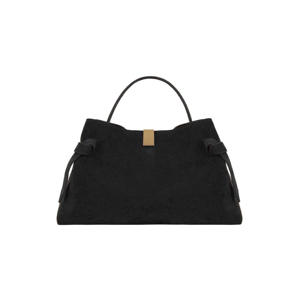 YUZEFI Potsticker Retro semišová taška přes rameno pro podzim/zimu