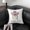 1 Stück Furby Ich esse Kinder Kissenbezug Quadratisch Schlafzimmer Sofa Freizeit Komfort Kissen Auto Wohnzimmer Heimdekoration