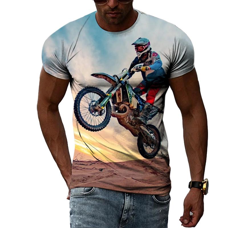 Fashion Hot Selling Classic Retro Creativity Men T-shirt Summer New Trend Casual 3D Printed Round Neck Short Sleeve Tees Tops