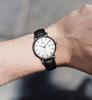 BUREI Men's Watch, Stylish Leather Band, Business Style, Slim Design, Simple Design, Brand Name