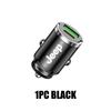 Car Logo USB Auto Super Fast Charging Phone Charge Charger For Jeep Cherokee Wrangler JK Gladiator Compass Renegade Patriot AJP1