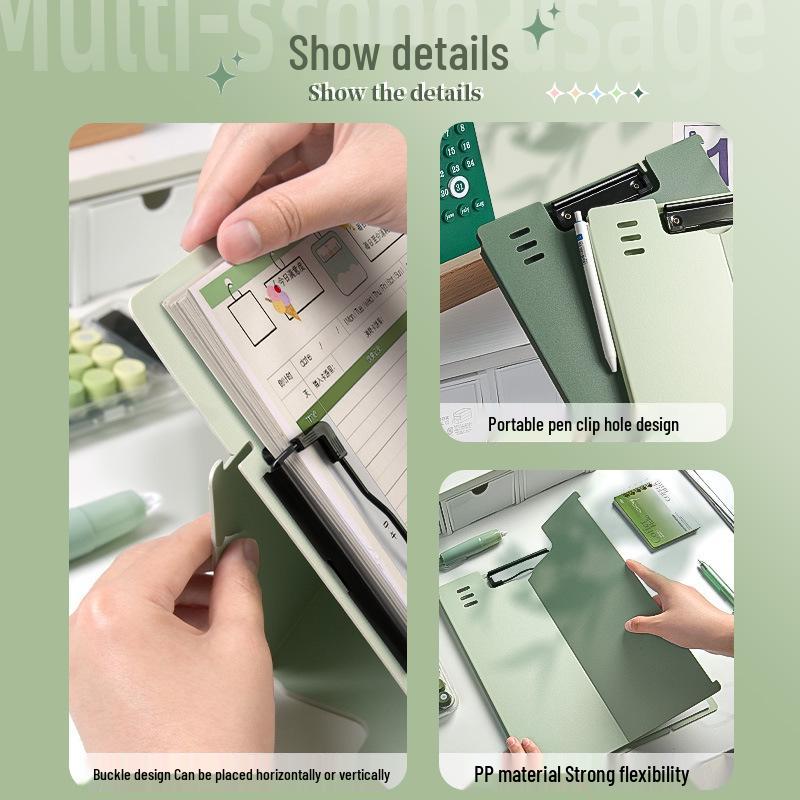 A4 Standable Thickened Clipboard for Students and Meetings