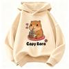 Autumn and winterFunny Capybara Animal Hoodie Kids Children's Sweatshirt for Boys Girls Casual