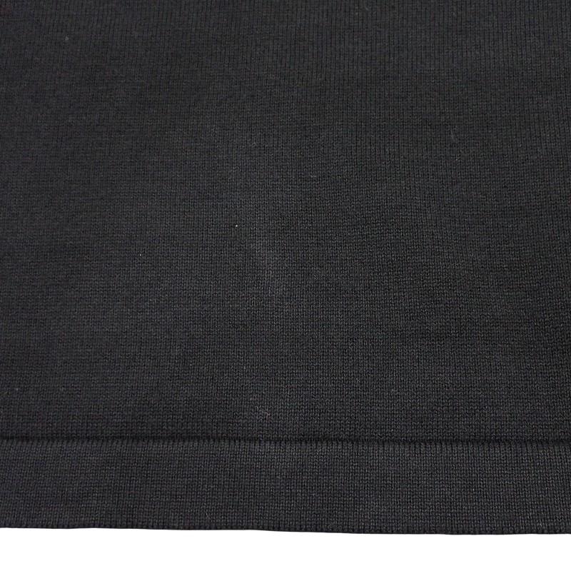 LOUIS VUITTON  L Short sleeve T-shirt black cotton mens