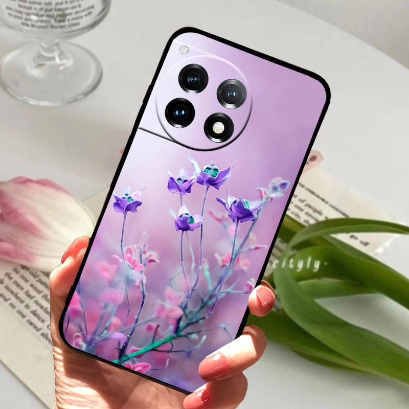 

For OnePlus 12R 5G Case Shockproof Silicone TPU Soft Phone Cover For One Plus 12 Cute 1+12 Fashion Luxury Protective Fundas Capa For OnePlus 12R