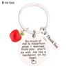 Students Fashion Thank You Gift Keychains Christmas Teacher Appreciation Teachers Gifts