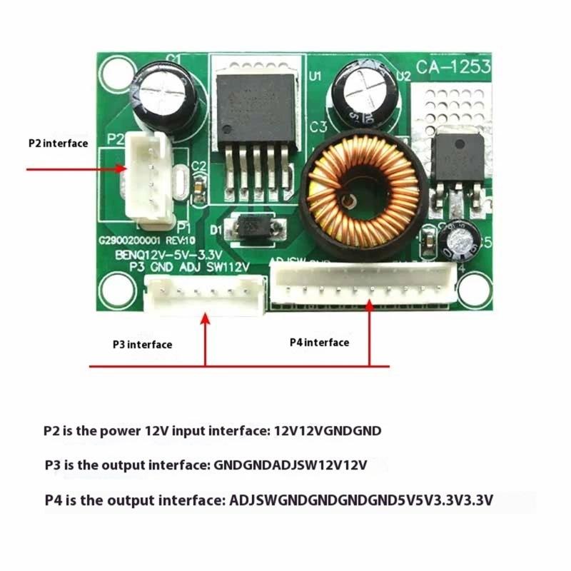 Tall Efficiency 12V Descend Power Component For 5V/Power Conversion Dense Size Multiple Security
