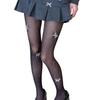 Elegant Butterfly Rhinestones Pantyhose with Breathable Nylon Fabric Offering Wear Comfort In Social Event and Work