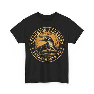 Alligator Alcatraz Florida Everglades Parodie Design T-Shirt