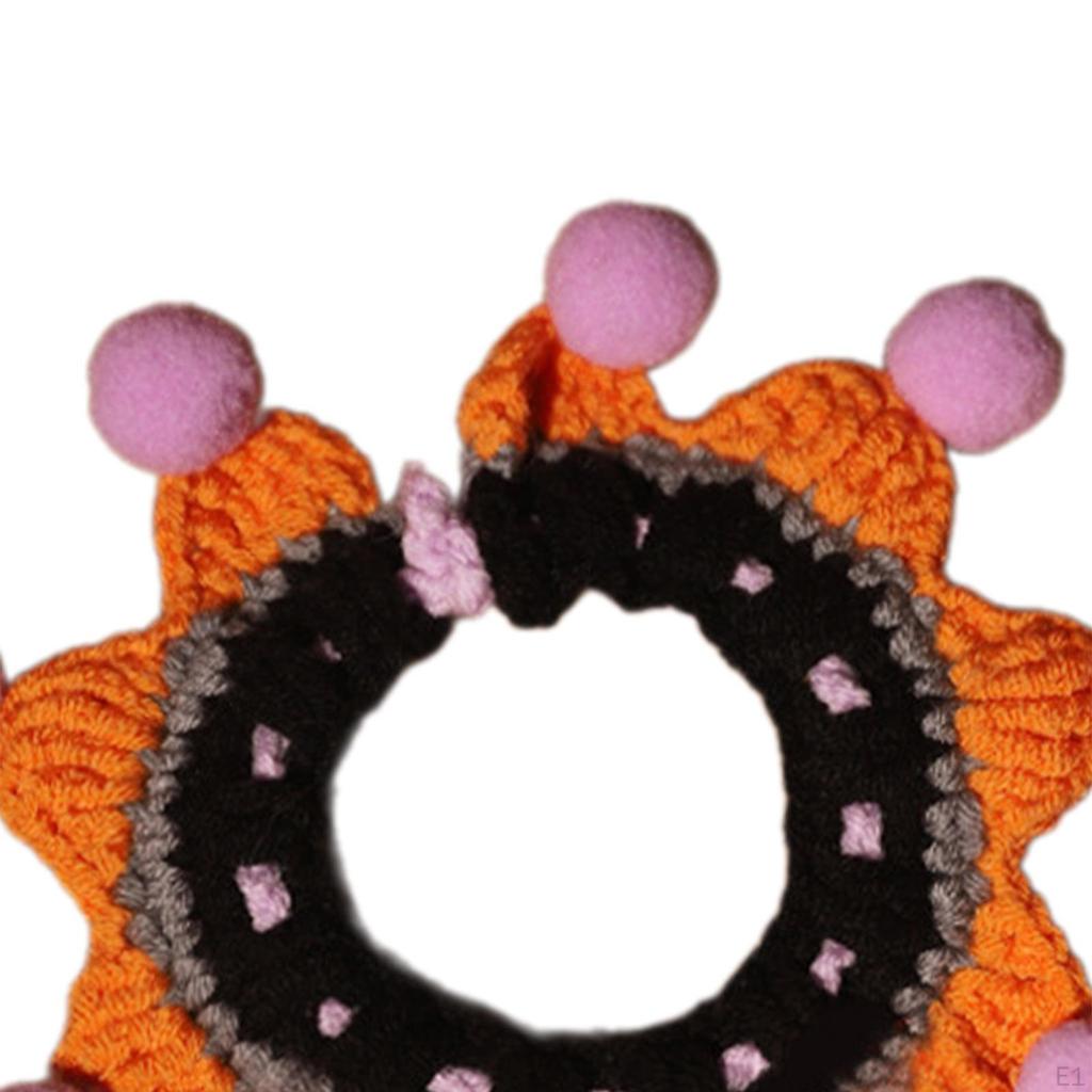 Comfortable Hand Knit Cat Costume for Halloween Dress Up and Accessories