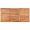 3 Piece Garden Dining Set Solid Teak Wood
