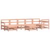 VidaXL Salon de jardin 8 pcs avec coussins bois massif douglas 3185890