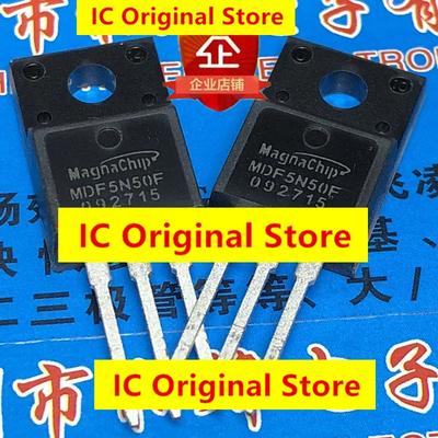 10pcs MDF5N50F New Import Spot TO-220F 500V 5A 5N50F New Power Supply Common MOS Field Effect Tube MDF5N50