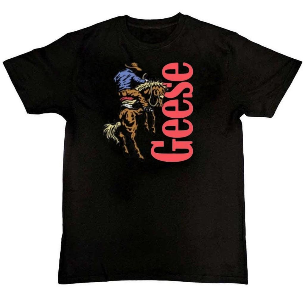 Geese Band Cowboy Rodeo Grafica Stampata Unisex Maglietta Uomo S M L XL 2 3 4 XL