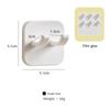 Organizer Pencil Cases 1/5PCS Hook Organizers Flush-free Hooks Plug Socket Storage Home and Power Rack Bathroom Decoration Items
