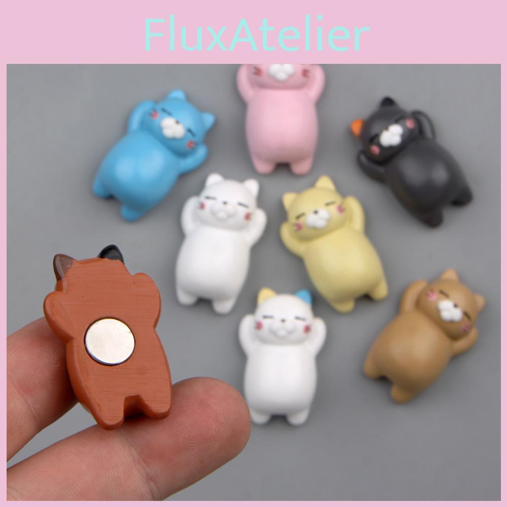 Cute Cat Lazy Three Dimensional Magnetic Refrigerator Resin Decoration Gift For