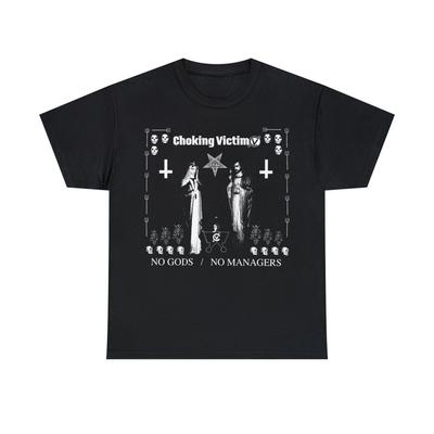 230 Gsm 100% Cotton Choking Victim T Shirt Punk Leftover Crack Star Fucking Hipsters Operation Ivy Against All Authority Unisex Heavy Cotton T Shirt