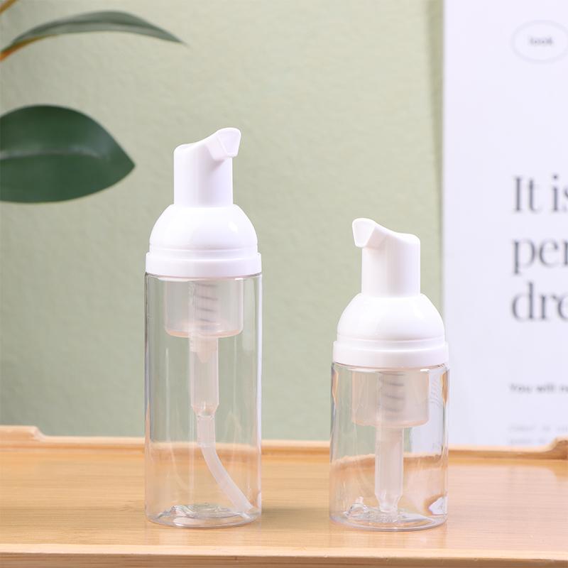 1Pc 30/50/60Ml Foaming Soap Bottle Empty Plastic Mousse Facial Cleanser Pump Bottle Refillable Lotion Shampoo Dispenser