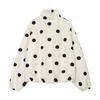 2026 Summer New European and American Cross-border Women's Street Fashion Polka Dot Pilot Jacket W103 90630