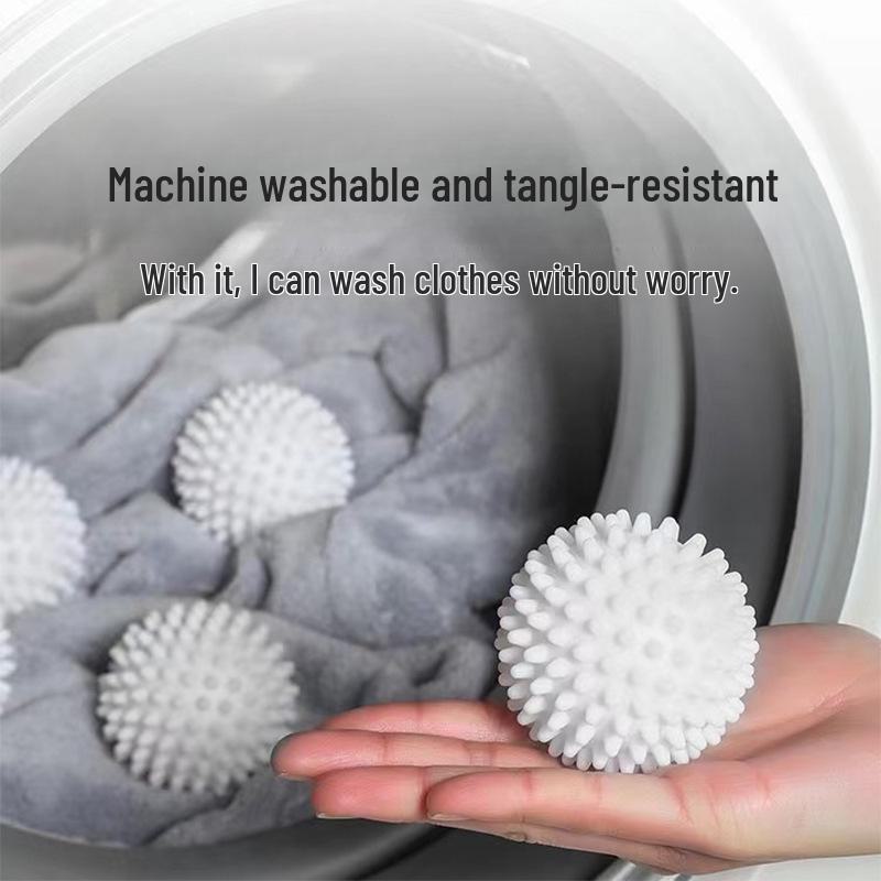 Magic Laundry Decontamination Ball with Anti-knot Friction