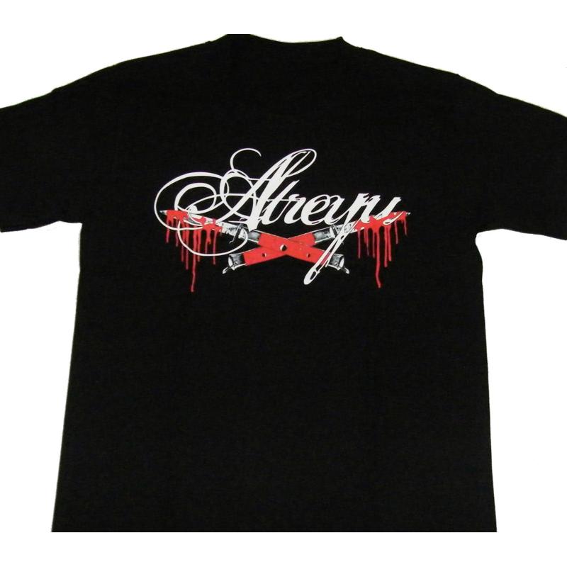 T-shirt noir en coton, groupe Atreyu, nouveau S