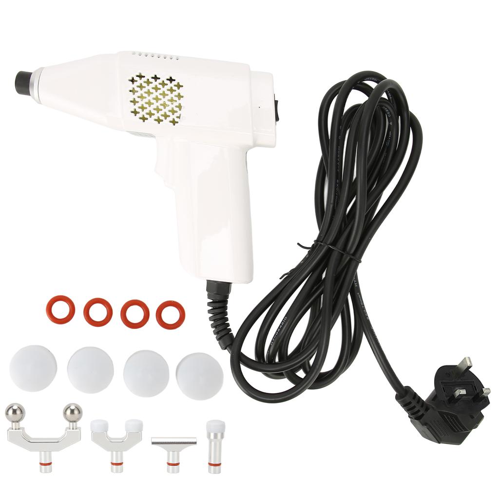 Electric Spine Chiropractor 3 Strength Levels 4 Massage Heads Chiropractic Adjusting Instrument