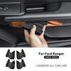 Silicone Pour Ford Ranger 2023 2024 2025 Boîte de Rangement Organisateur de Poignée de Porte de Voiture Plateau Accessoires de Modification d'Intérieur Automobile