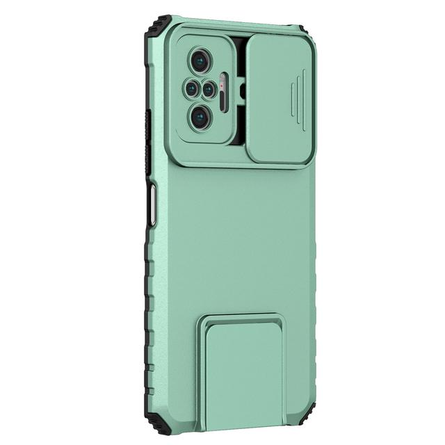 

Чохол для камери Armor Shockproof Slide Lens Camera Case для Xiaomi Redmi 12 Note 11 Lite 11S 10C 10 10S 11T Pro, кришка-тримач із підставкою for Redmi Note 10 5G світло-синій колір