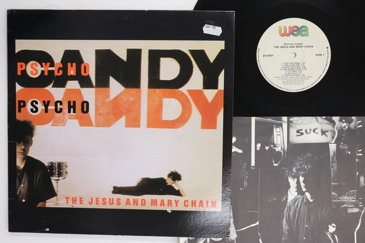 

LP Record JESUS MARY CHAIN Psychocandy 2407901 WEA 1985 Canada Rock Used