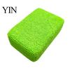 Non Scratch Glass Tile Cleaner Microfiber Car Wash Sponge, High Density Soft Cleaning Pad, Household Heavy Duty Dirt Removal Sponge Washable Reusable