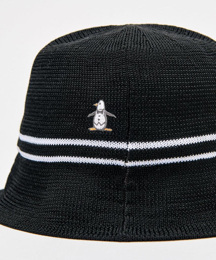 [Munsingwear] Lightweight Bucket Hat, UV Protection, Sun Protection, Washable at Home, Sporty, Golf, MG5SCP75L, Women's, BK00 (Black)